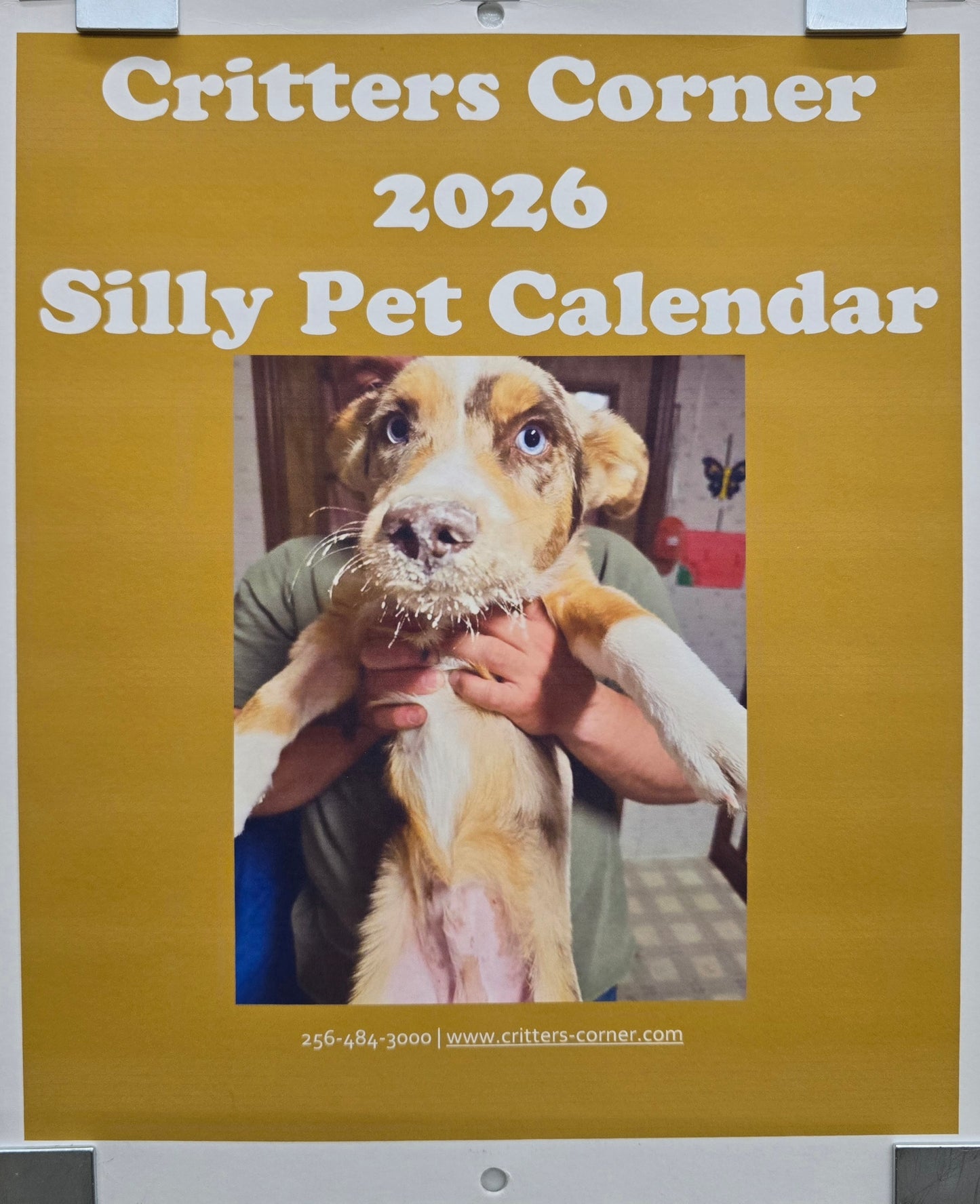 Critters Corner Silly Calendar 2026